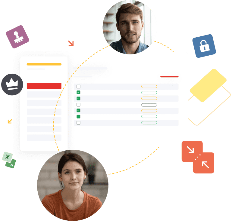 나만의 팀을 만들어 보세요!